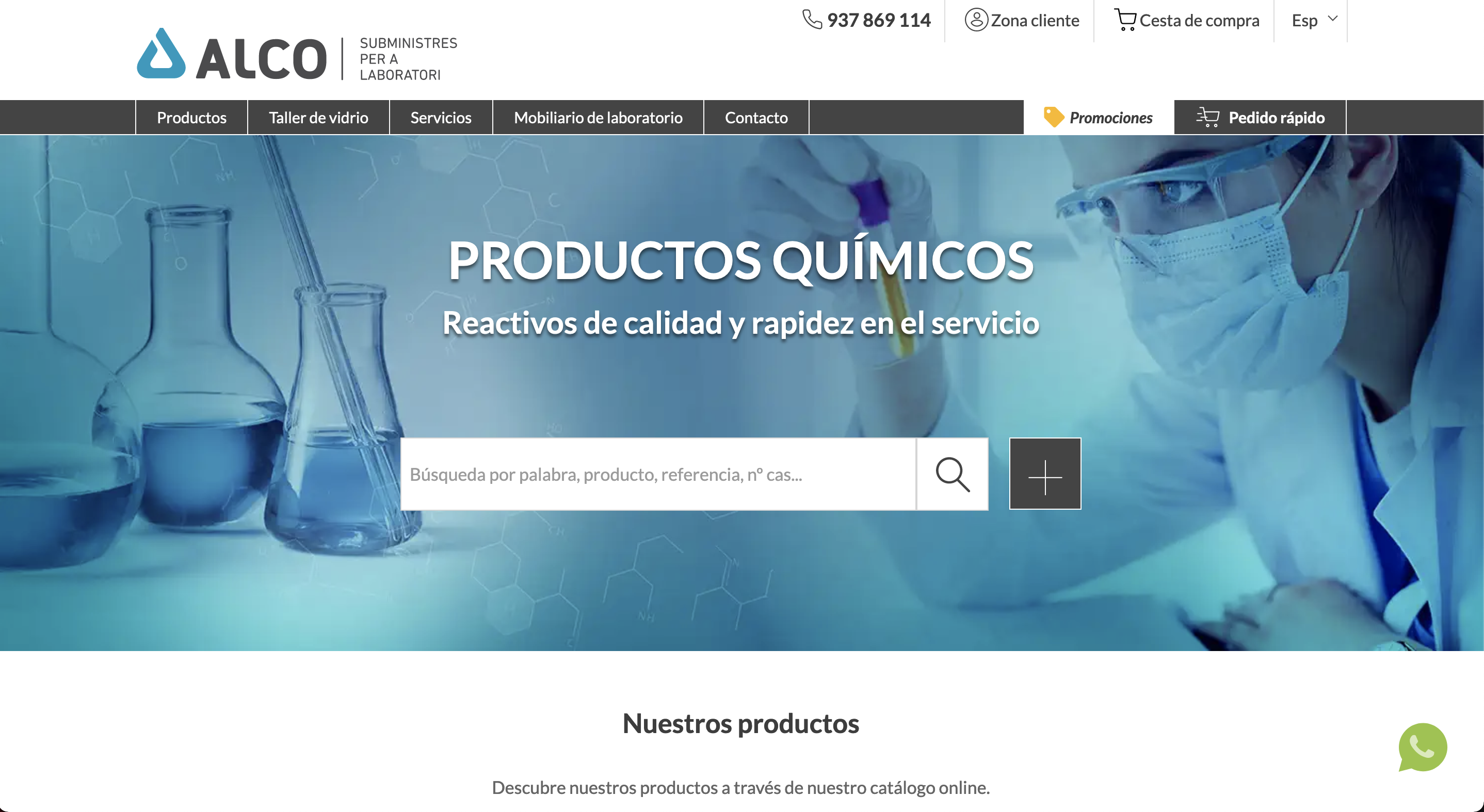la web de la química