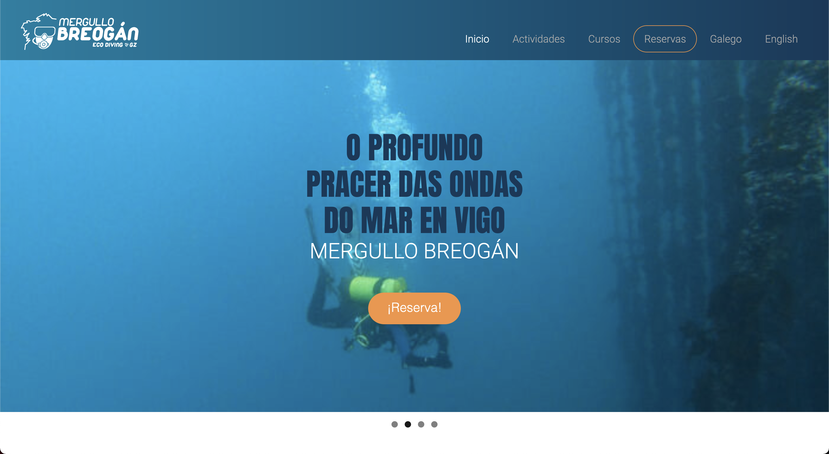la web del buceo